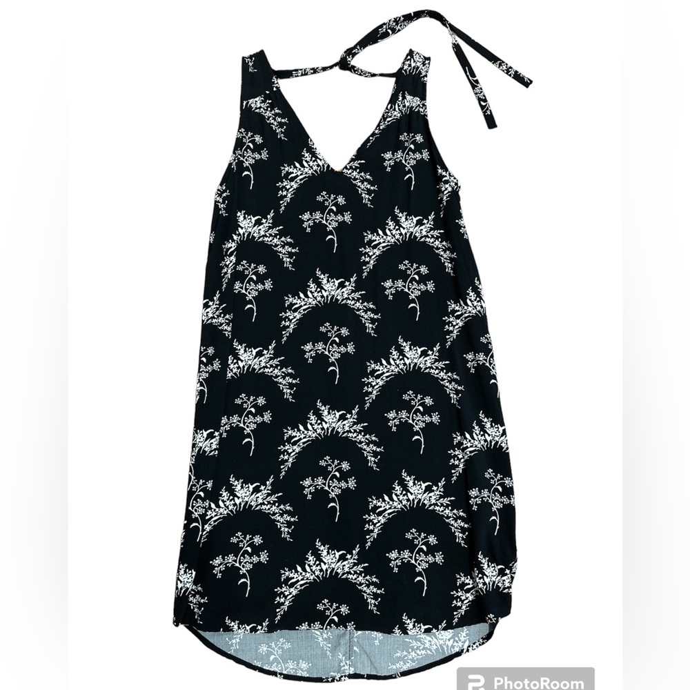 GAP black & cream sleeveless dress. XS.
